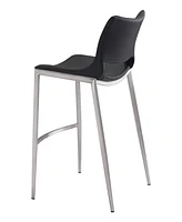 Zuo Ace Bar Chair, Set of 2