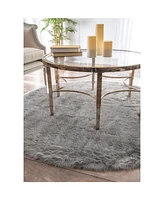 nuLoom Cloud 5' x Round Area Rug