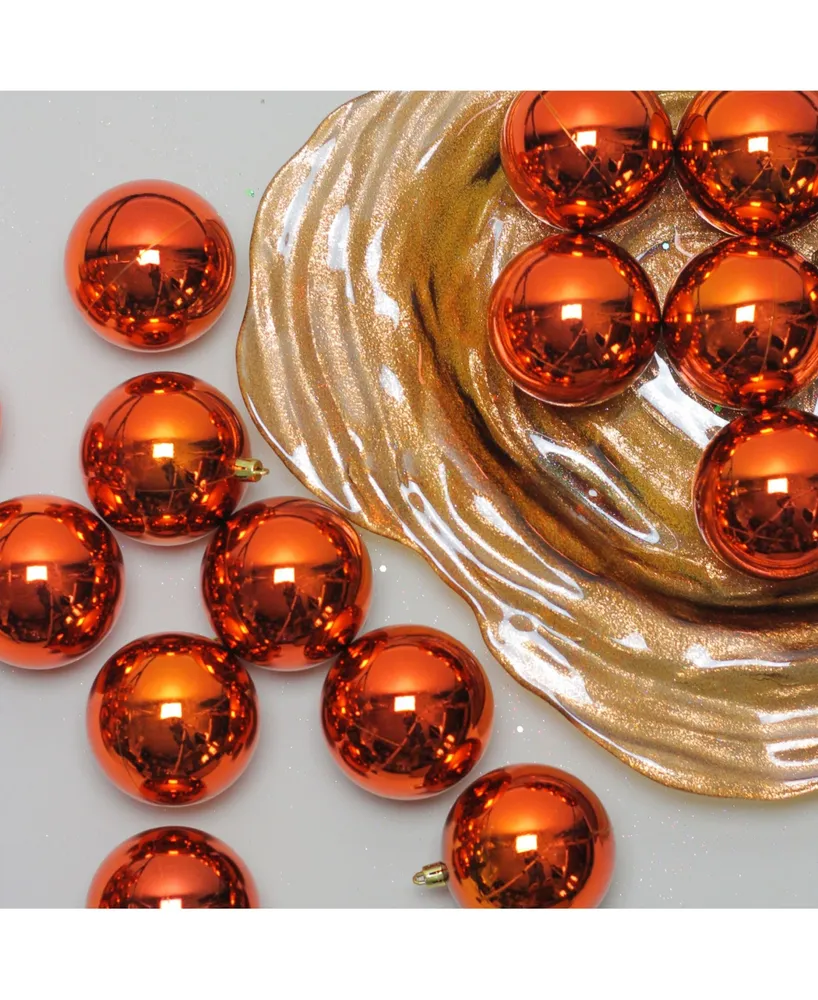 Northlight 32 Count Shatterproof Shiny Christmas Ball Ornaments