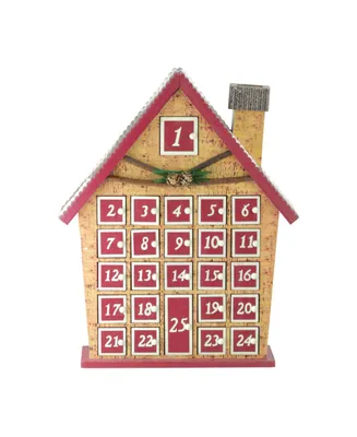 Northlight House with Advent Calendar Tabletop Christmas Decoration