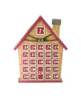Northlight House with Advent Calendar Tabletop Christmas Decoration