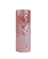 Northlight Tall Faux Pearl Snowflake Christmas Candle Holder