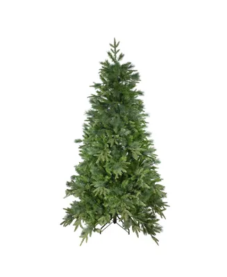 Northlight Medium Rose Mary Emerald Angel Pine Artificial Christmas Tree-Unlit