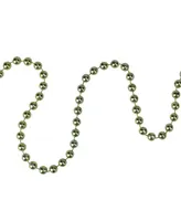 Northlight Metallic Lime Beaded Artificial Christmas Garland-Unlit