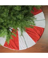 Northlight Peppermint Twist Stripes Christmas Tree Skirt