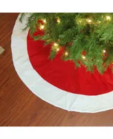 Northlight Solid Round Christmas Tree Skirt