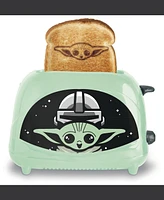 Uncanny Brands Star Wars The Mandalorian The Child 2-Slice Toaster - Toasts Baby Yoda onto Your Toast