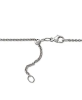 Arabella Sterling Silver Necklace, White Round-Cut Cubic Zirconia 7-Station Necklace (3-1/6 ct. t.w.)