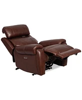 Closeout! Orlyn Leather Power Recliner, Created for Macy's