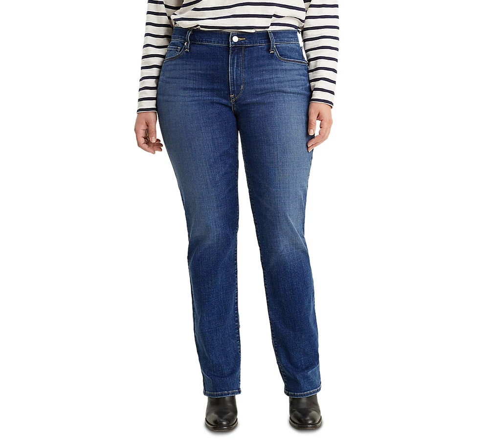 Levi's Trendy Plus Classic Straight Leg Jeans