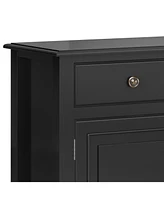 Simpli Home Connaught Solid Wood Entryway Storage Cabinet