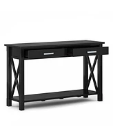 Simpli Home Kitchener Solid Wood Console Sofa Table