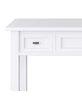 Simpli Home Warm Shaker Solid Wood Desk