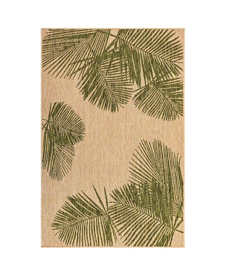 Liora Manne' Carmel Palm 3'3" x 4'11" Outdoor Area Rug