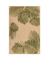 Liora Manne' Carmel Palm 3'3" x 4'11" Outdoor Area Rug