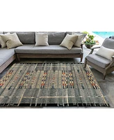 Liora Manne' Marina Tribal Stripe 3'3" x 4'11" Outdoor Area Rug