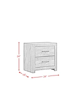 Picket House Furnishings Beckett 2-Drawer Nightstand