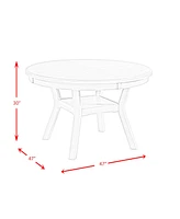 Picket House Furnishings Taylor Standard Height Dining Table