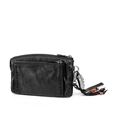 Old Trend Women's Genuine Leather Bluebell Clutch
