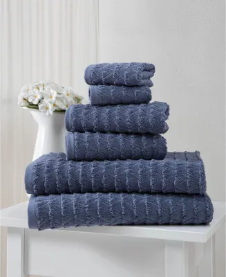 Ozan Premium Home Azure Collection Towel Sets 6-Pack