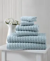 Ozan Premium Home Azure Collection Towel Sets 6-Pack