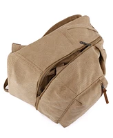 Tsd Brand Trail and Tree Double Canvas Backpack Handbag