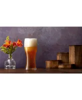 JoyJolt Callen Beer Glasses, Set of 4