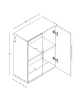 Prepac Hangups Upper Storage Cabinet