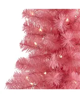 Nearly Natural Artificial Christmas Tree with 35 Led Lights and 72 Bendable Branches