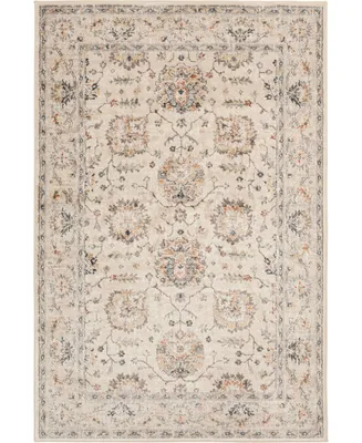 Portland Textiles Cassandra Roan Bone 5' x 7'3" Area Rug