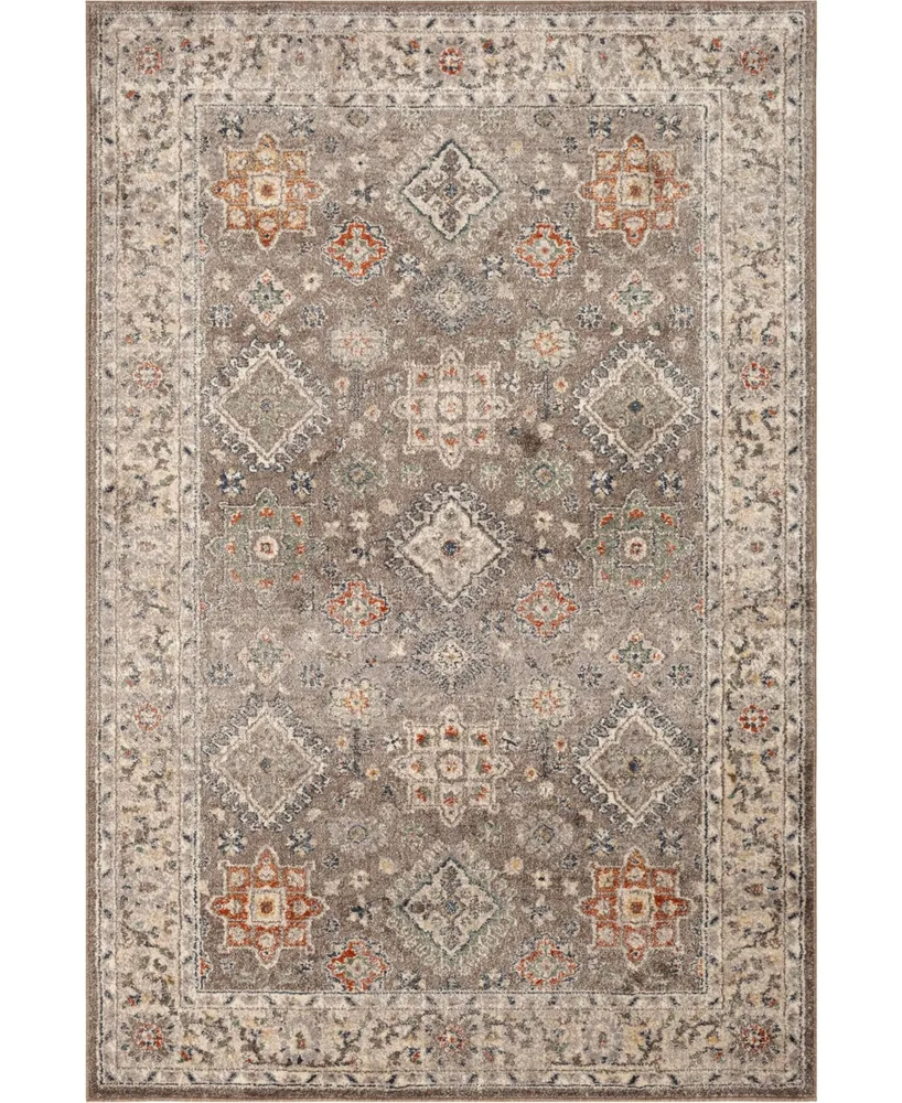 Portland Textiles Cassandra Colton Taupe 5' x 7'3" Area Rug