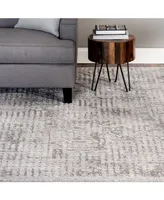 Portland Textiles Urban Exposure Mondamin Silver5' x 7'6" Area Rug