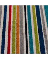 Portland Textiles Tropicana Santee Multi 7'10" x 9'10" Outdoor Area Rug