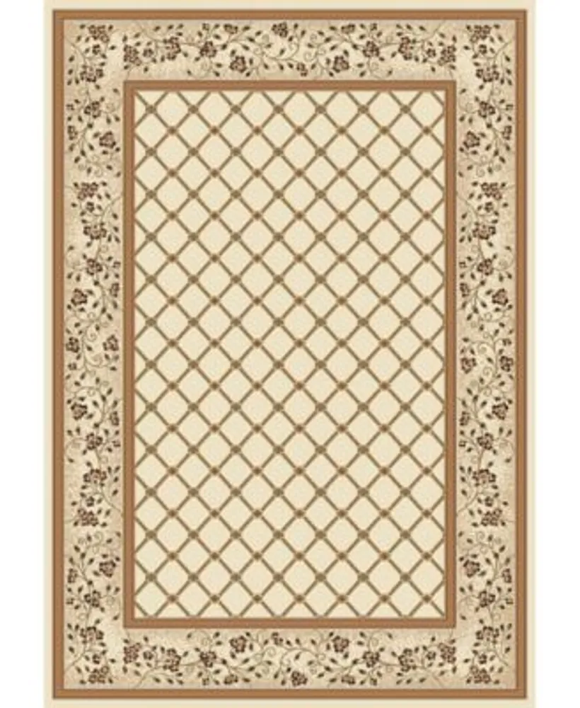 Portland Textile Adriatic Vintage Trellis Area Rug