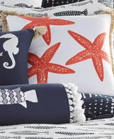 Levtex Bakio Coastal Escape Starfish Decorative Pillow, 18" x 18"