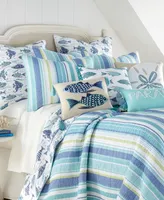 Levtex Laida Beach Whimsical Fish Reversible -Pc. Quilt Set