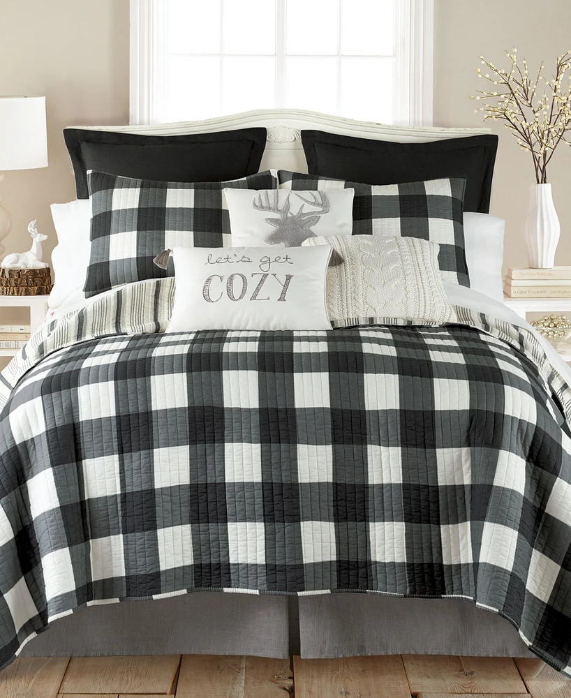 Levtex Camden Buffalo Check Reversible 2-Pc. Quilt Set, Twin/Twin Xl