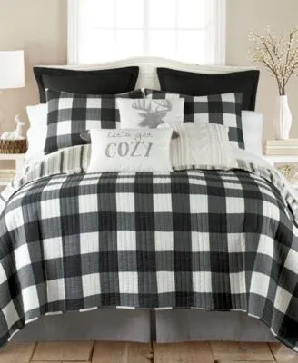 Levtex Camden Buffalo Check Reversible Quilt Sets