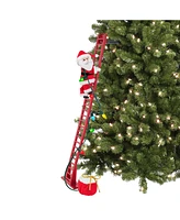 Mr. Christmas 43" Animated Super Climbing Santa