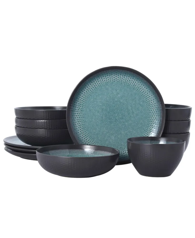 Pfaltzgraff maddox 12 pc dinnerware set, service for 4