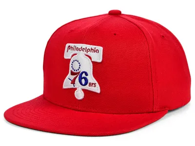 Mitchell & Ness Philadelphia 76ers Hwc Basic Classic Snapback Cap