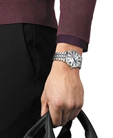 Tissot Men's Swiss Automatic Carson Premium Powermatic 80 Stainless Steel Bracelet Watch 40mm