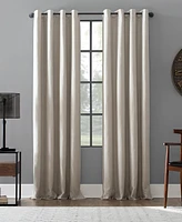 Archaeo Linen Blend Blackout Grommet Top Curtain