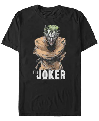 Fifth Sun Men's Batman Caged Joker Short Sleeve T-shirt