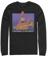 Fifth Sun Men's Spongebob Squarepants Mayonnaise Long Sleeve Crew Tee