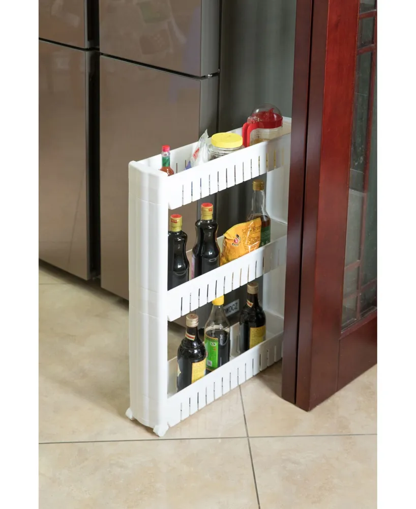 Vintiquewise Plastic Storage Cabinet Organizer