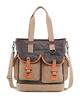 Tsd Brand Tapa Canvas Tote Bag