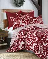 Levtex Bretton Woods Red Reversible Quilt