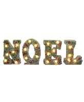 National Tree 36" PreLit 'Noel' Decoration