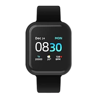 iTouch Air 3 Unisex Heart Rate Black Strap Smart Watch 44mm